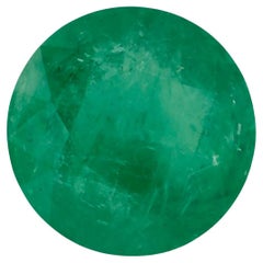 3.10 Ct Smaragd Runde Lose Edelstein