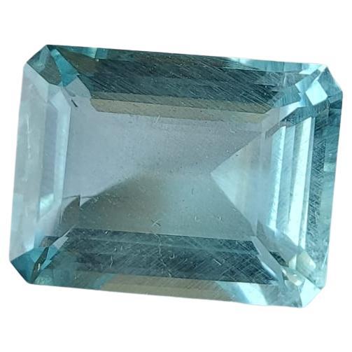 31.06 Carat Natural Aquamarine Octagon Cut Loose Gemstone For Sale