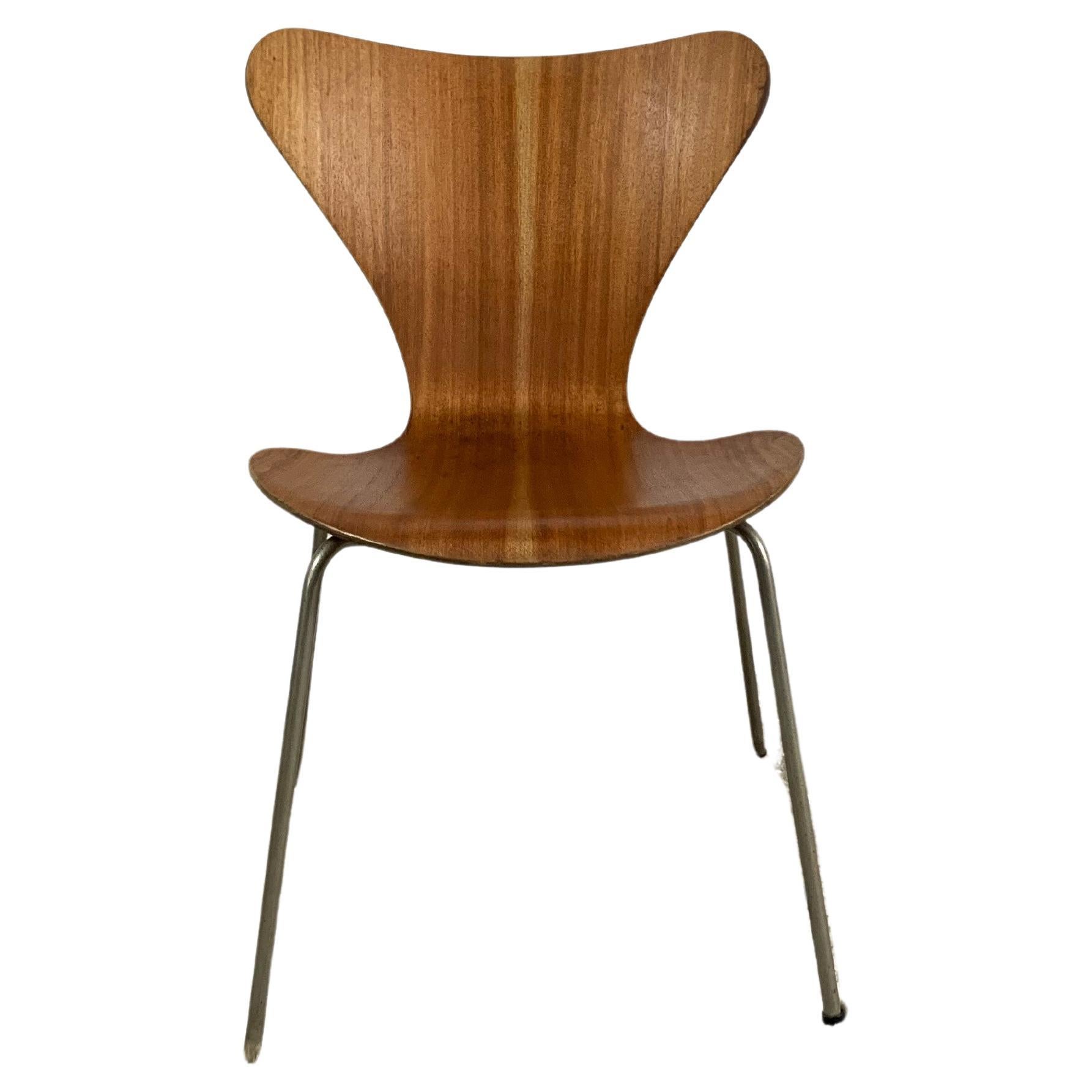 3107 Stuhl von Arne Jacobsen für Fritz Hansen, 1960er Jahre