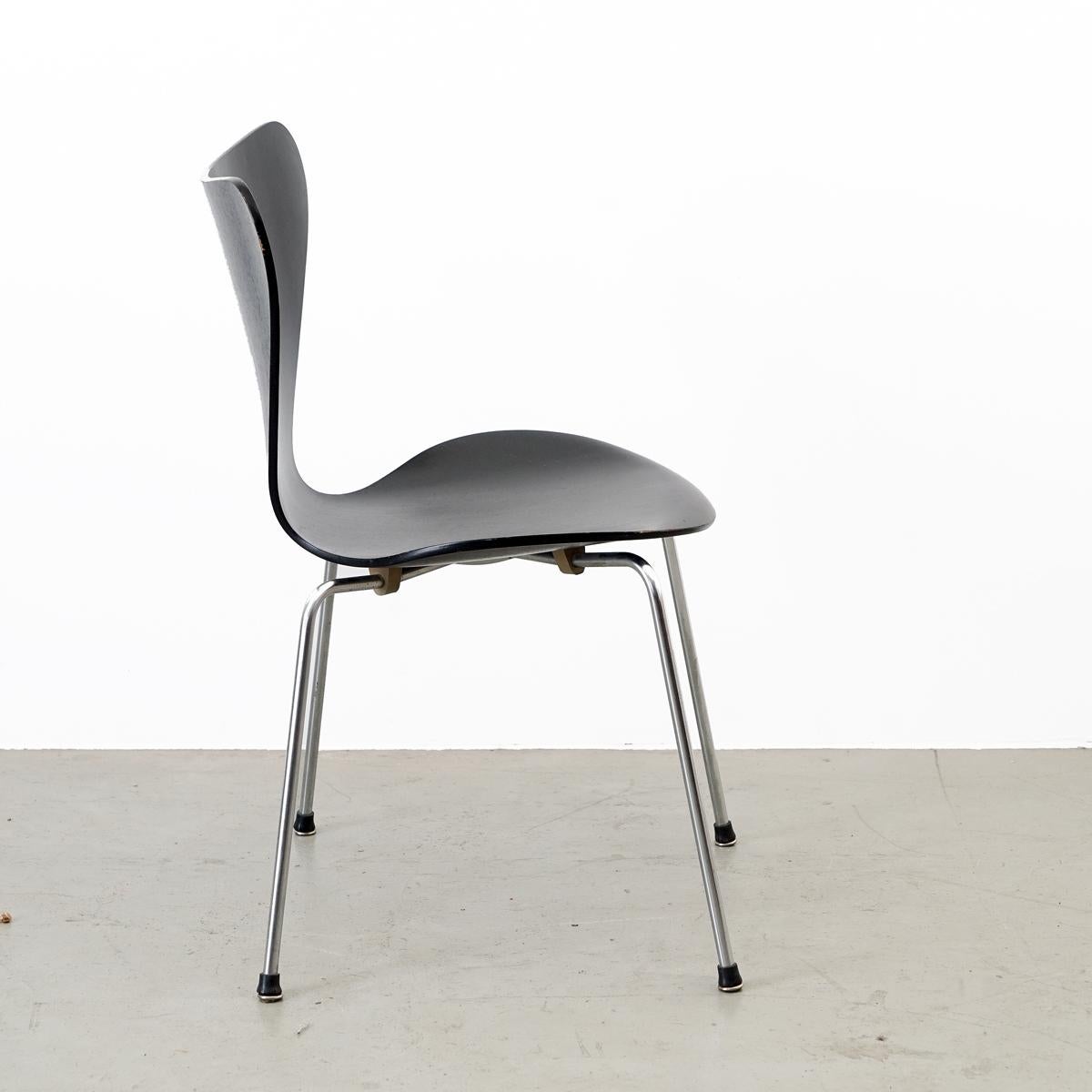 Danish 3107 Series 7 Chair by Arne Jacobsen for Fritz Hansen, Denmark