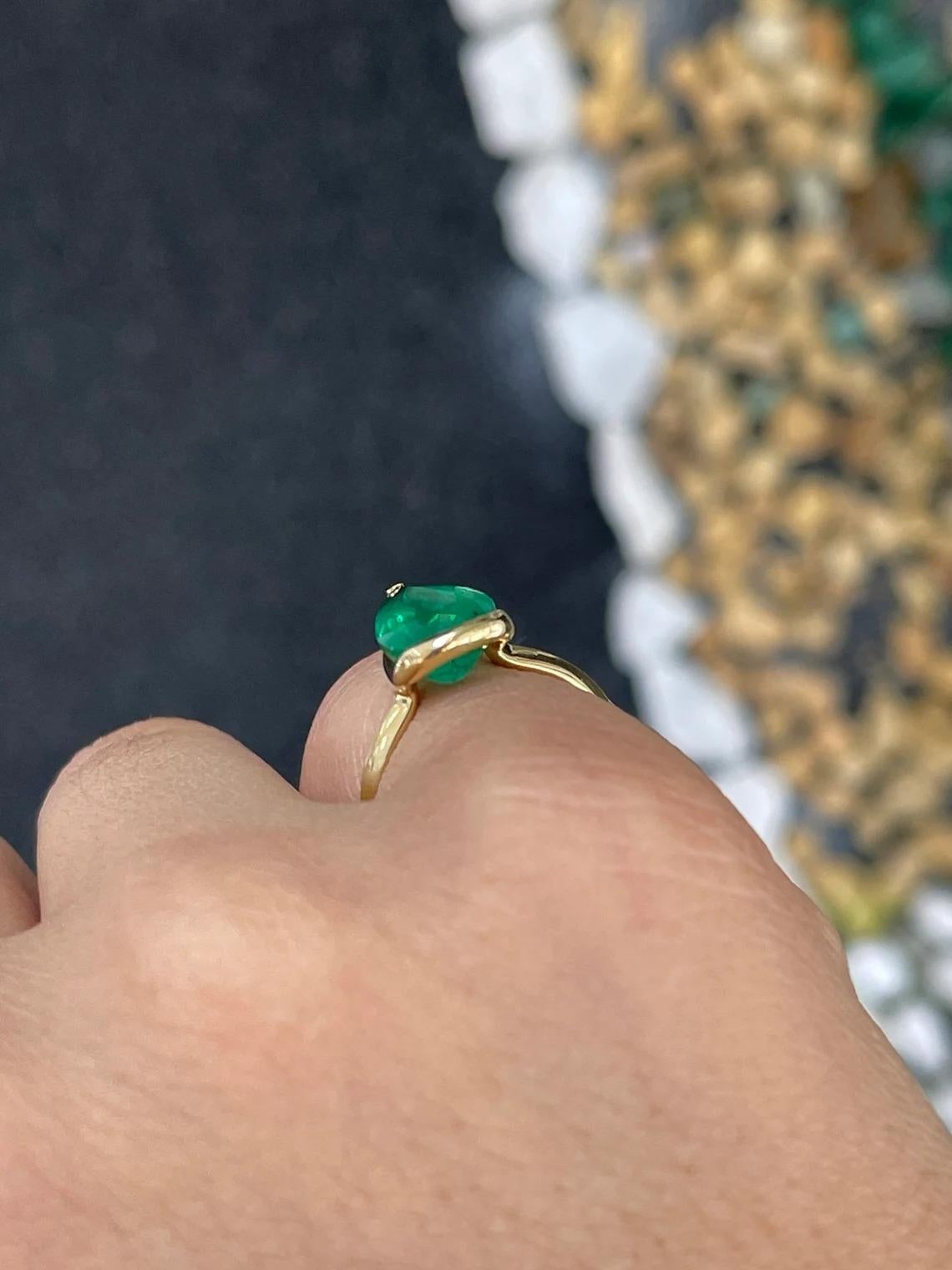 dark emerald ring