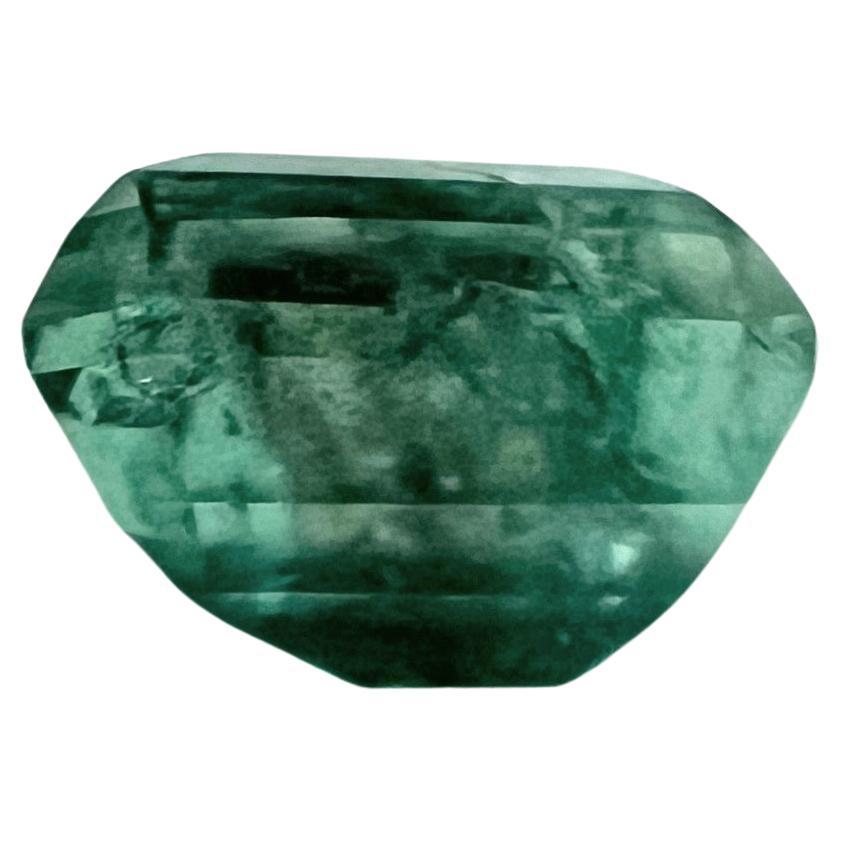 3,10ct Gema de esmeralda no engrasada de talla rectangular en Nuevo estado para la venta en Lanham, MD