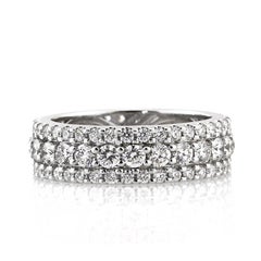 3.10ct Round Brilliant Cut Diamond Eternity Band