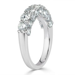 3.10ct Round Brilliant Cut Diamond Ring in 18k White Gold