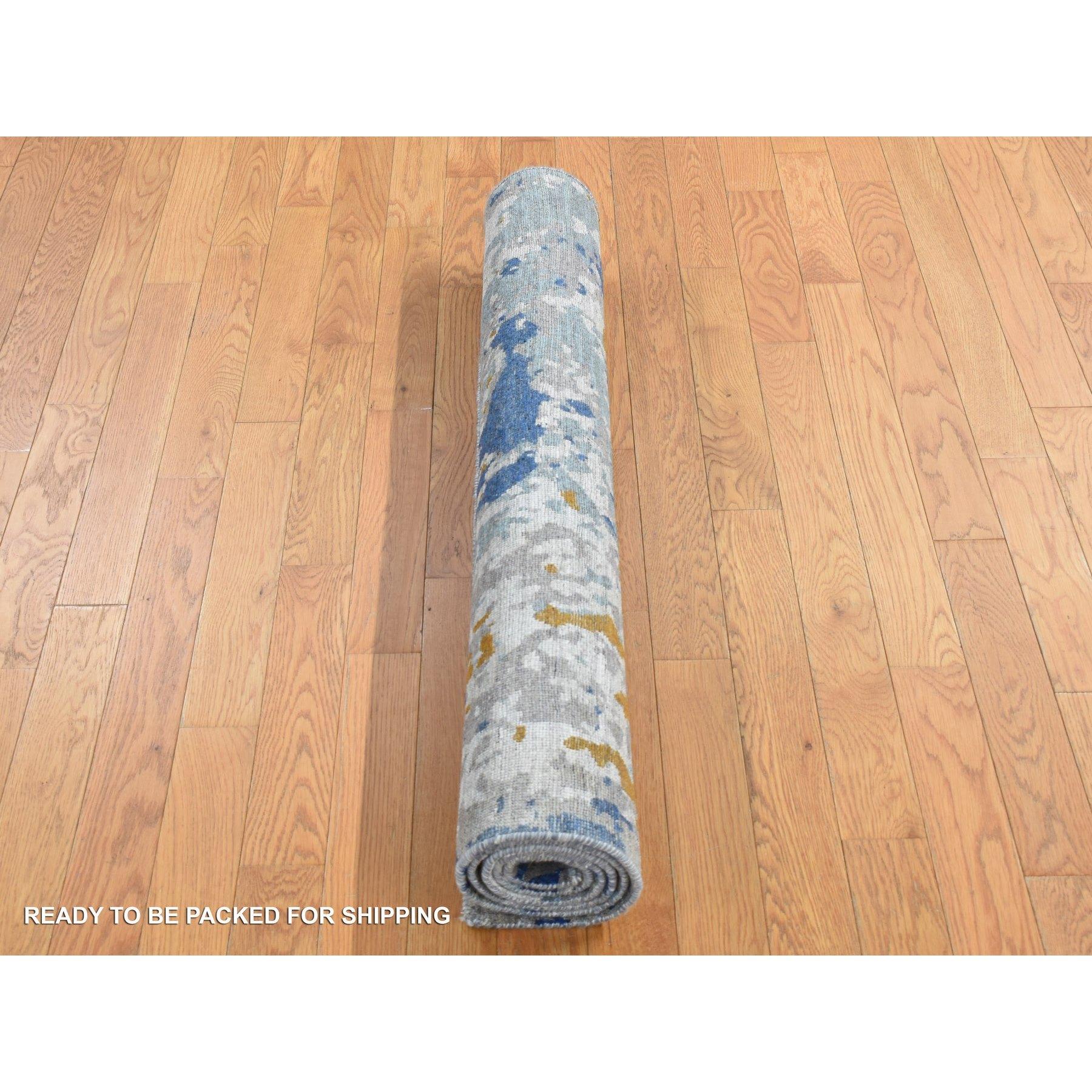 Hand-Knotted 3'10