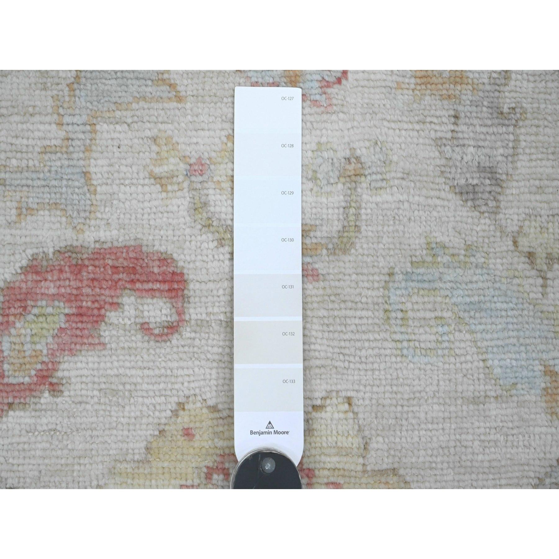 Hand-Knotted 3'10
