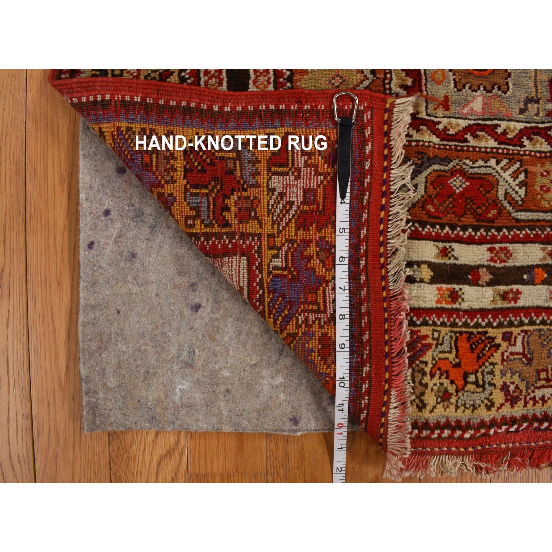 Hand-Knotted 3'10