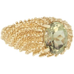 3.11 Carat Color Change Diaspore Ring