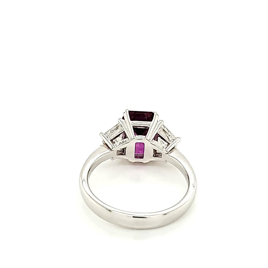 engagement rings purple sapphire