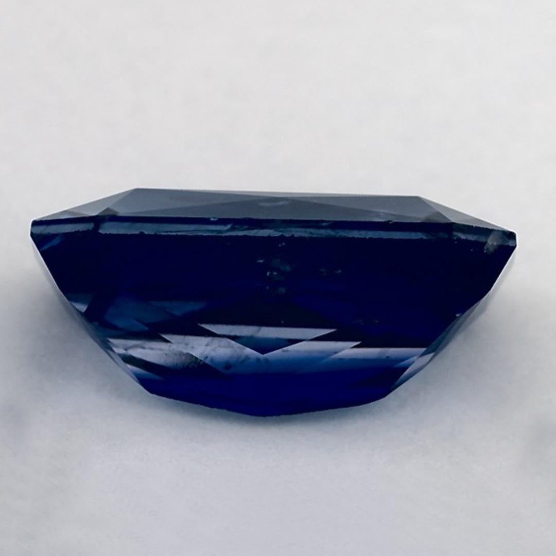 3.11 qt zafiro azul talla octágono gema suelta en Nuevo estado para la venta en Fort Lee, NJ