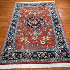 Serapi Rug Gallery’s Hand Knotted 3'11" x 5'8" Bijar Garous Classic Wool Area Ru
