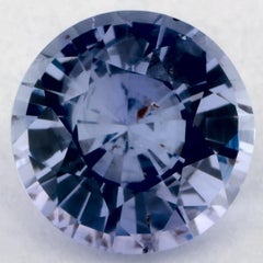 3.12 Ct Blue Sapphire Round Loose Gemstone (pierre précieuse en vrac)