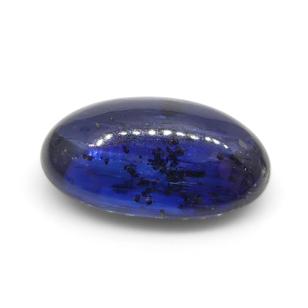 3.12ct Oval Cabochon Blue Kyanite from Brazil  For Sale 5