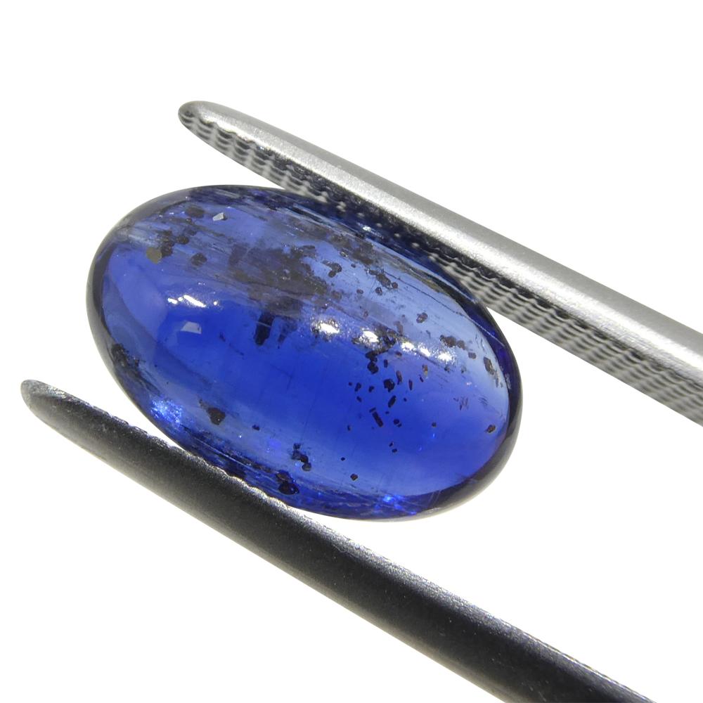 3.12ct Oval Cabochon Blue Kyanite from Brazil  For Sale 7