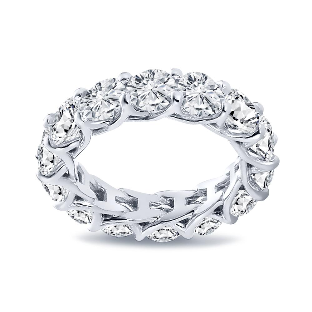 For Sale:  3.12ct. Round Cut Natural Diamond Eternity Band 4