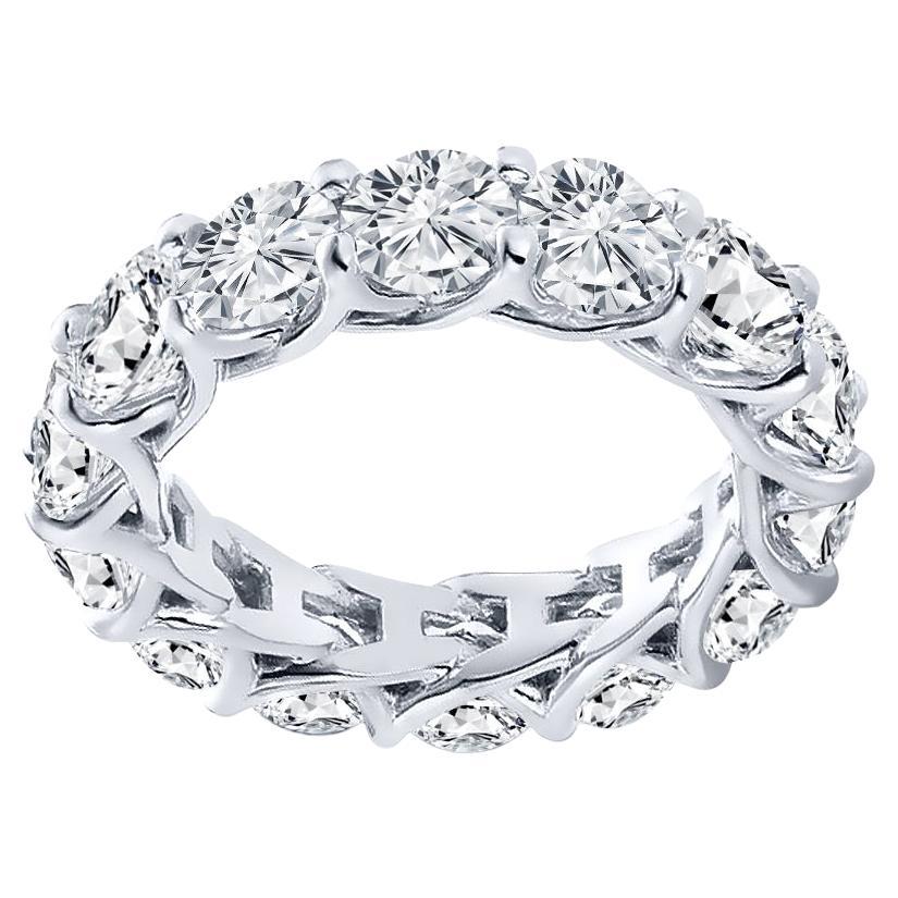 For Sale:  3.12ct. Round Cut Natural Diamond Eternity Band