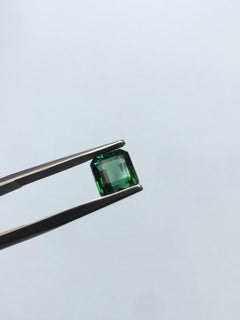 3.13 Carat Green Tourmaline Octagon Cut Gemstone for Fine Jewelry Ring