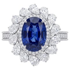 3.13 carat Sri Lankan blue sapphire