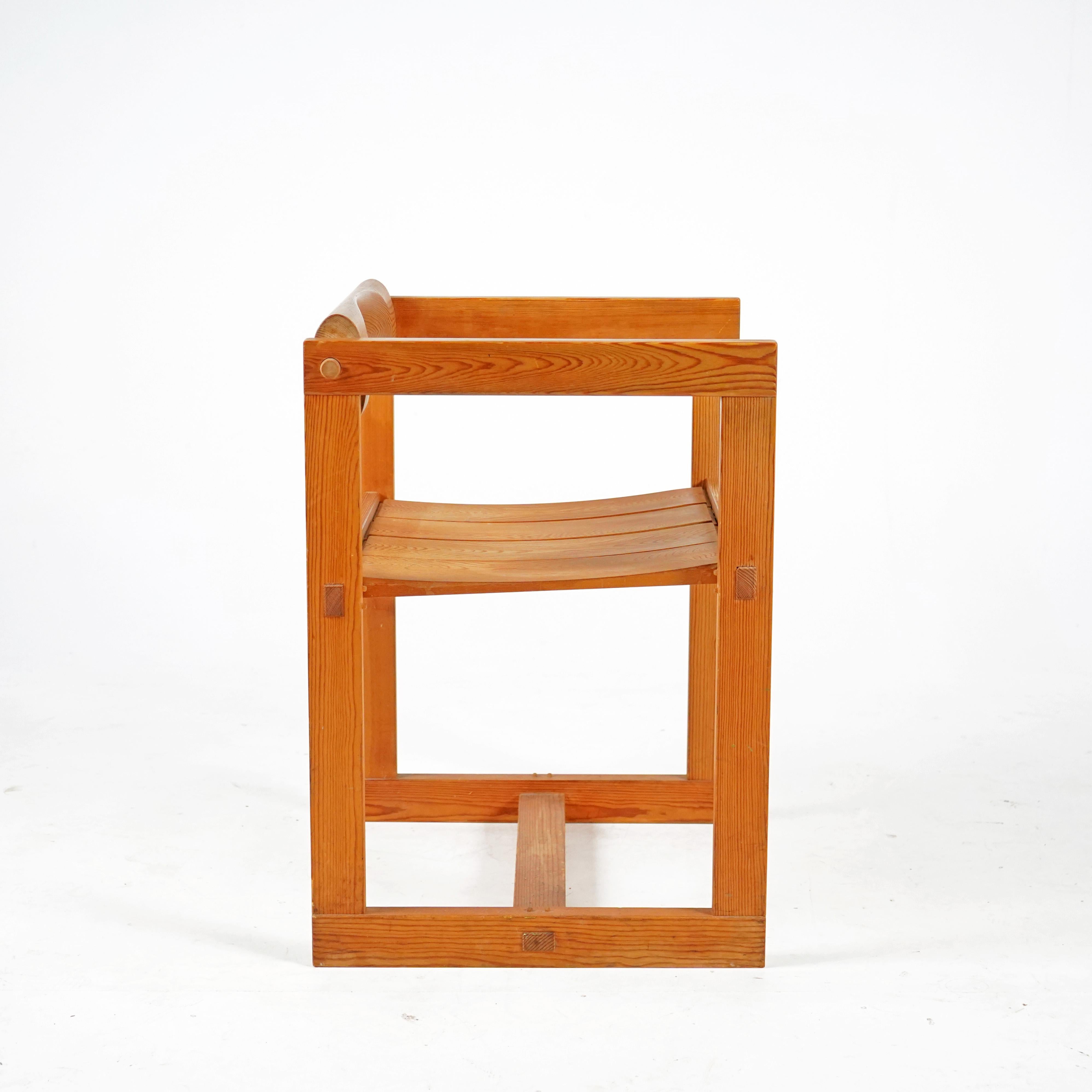 Wood 313 Chair By Edvin Helseth For Trybo For Sale