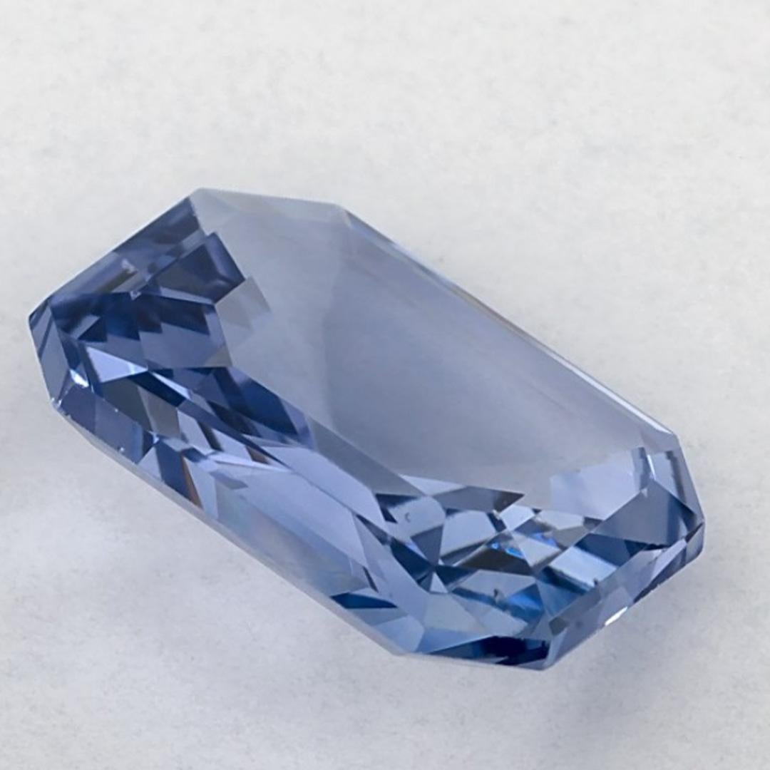 3.13 Karat Blauer Saphir Oktagon Loser Edelstein im Angebot 1