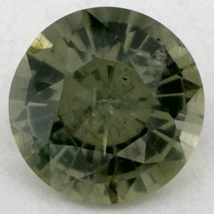 3.13 Karat Grüner Saphir Rund Lose Edelstein