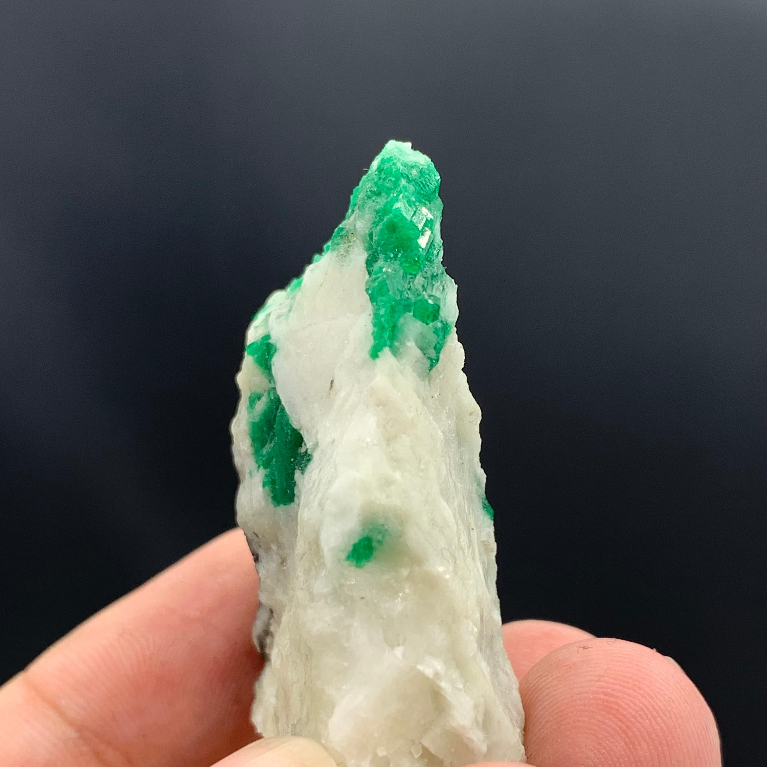 31.37 Gram Incredible Emerald Specimen From Swat Valley, Pakistan  For Sale 3
