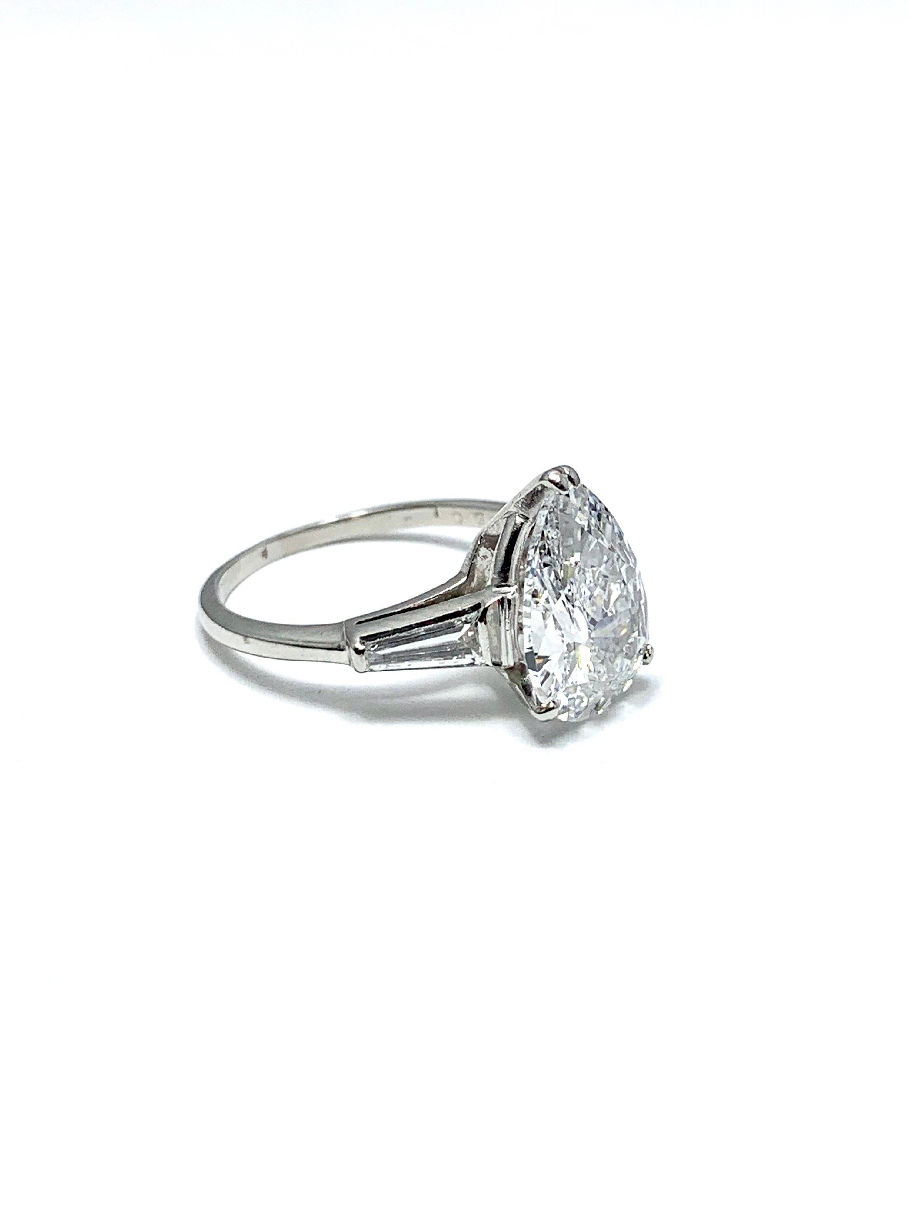 3.14 carat diamond ring