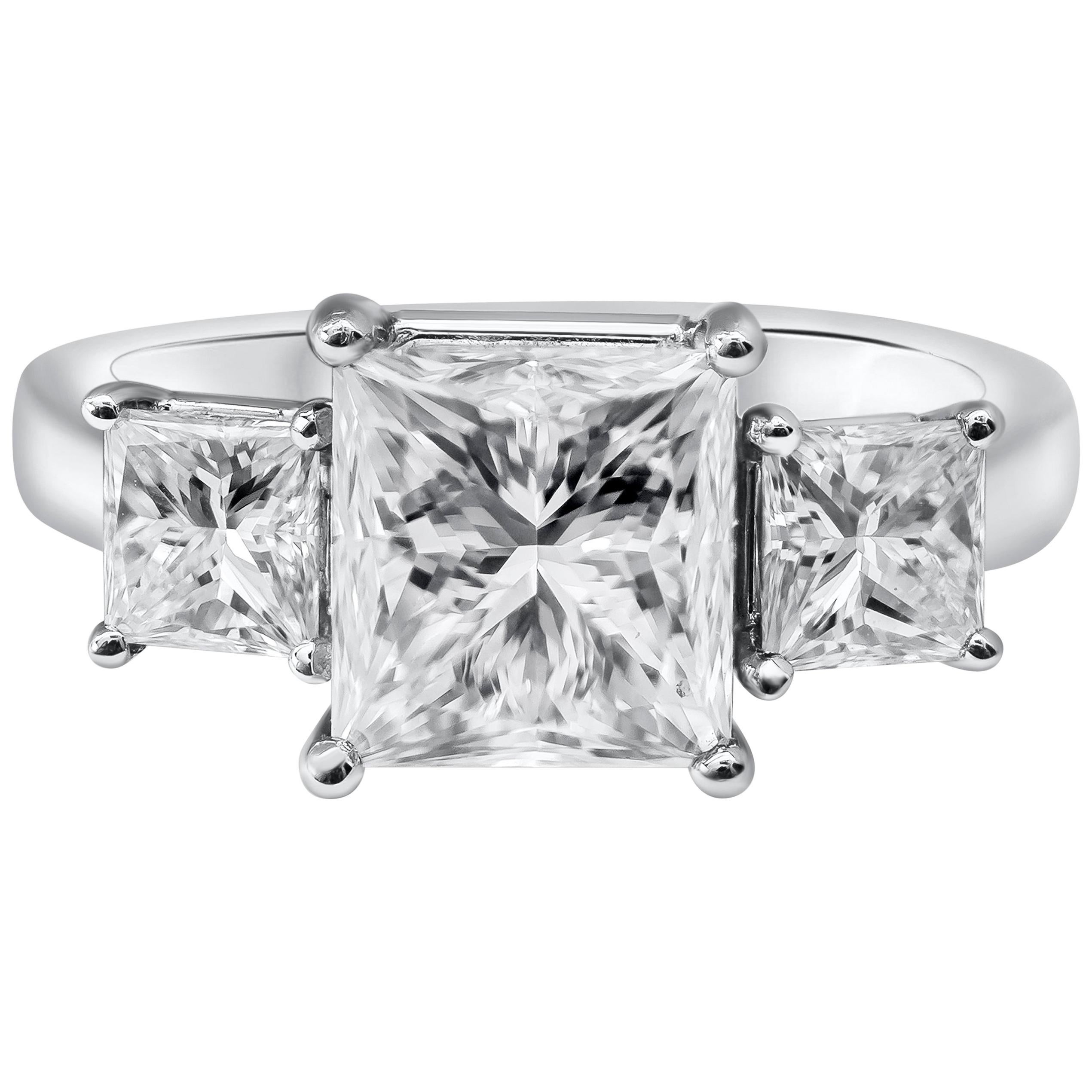 7 Carat Natural Sapphire Engagement Ring Diamond 1/2 Moon Accent 3 ...