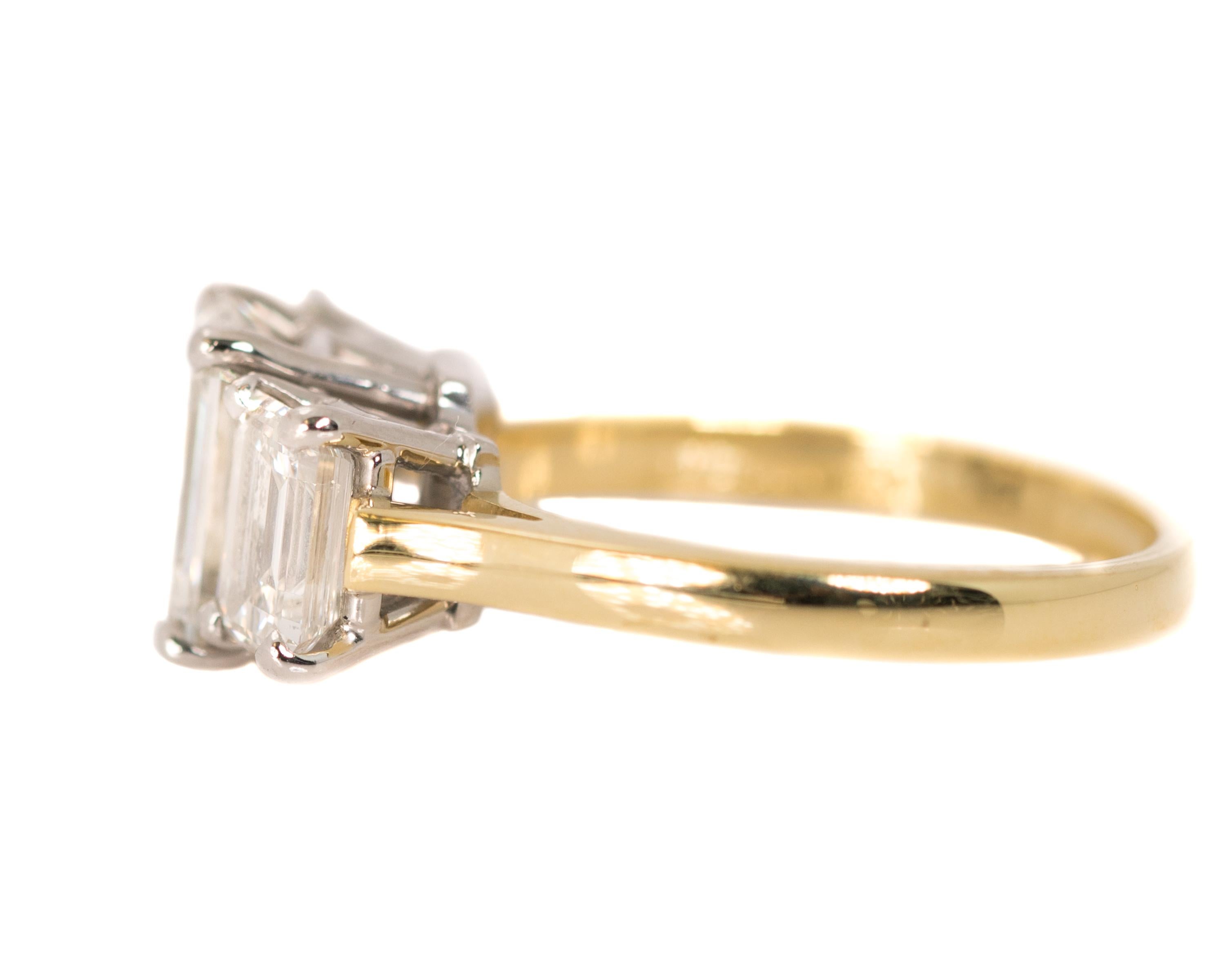 18 carat platinum diamond ring