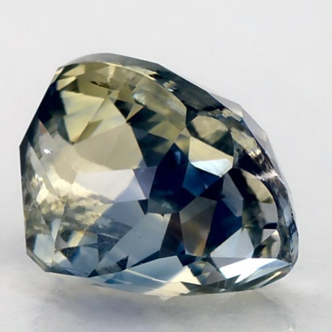 3.14 carati di zaffiro blu a cuscino, gemma sfusa in vendita 1