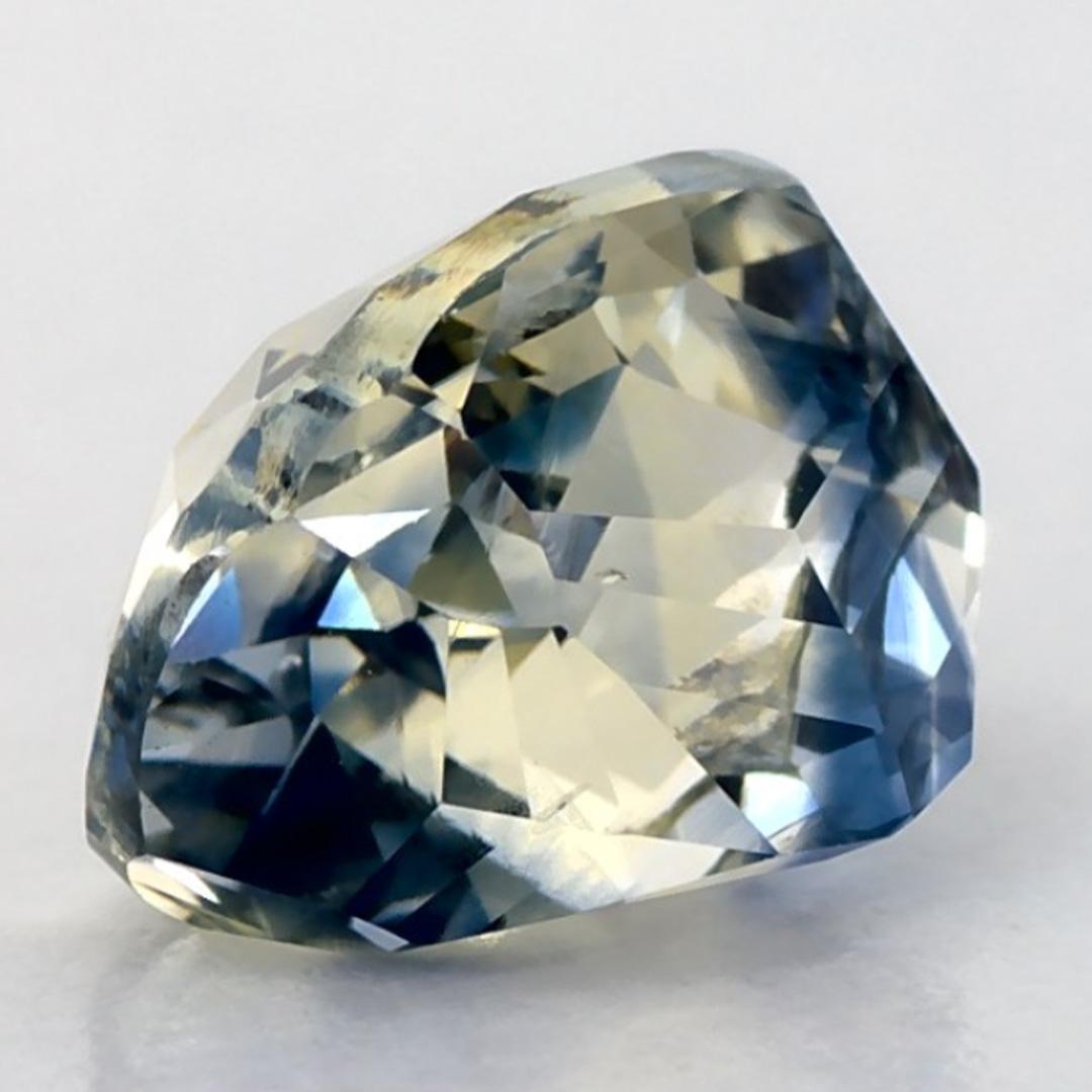 3.14 carati di zaffiro blu a cuscino, gemma sfusa in vendita 3