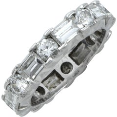 3.15 Carat Diamond Wedding Eternity Band