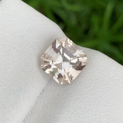 3.15 Carat Natural Loose Asscher Cut Topaz Ring Gem