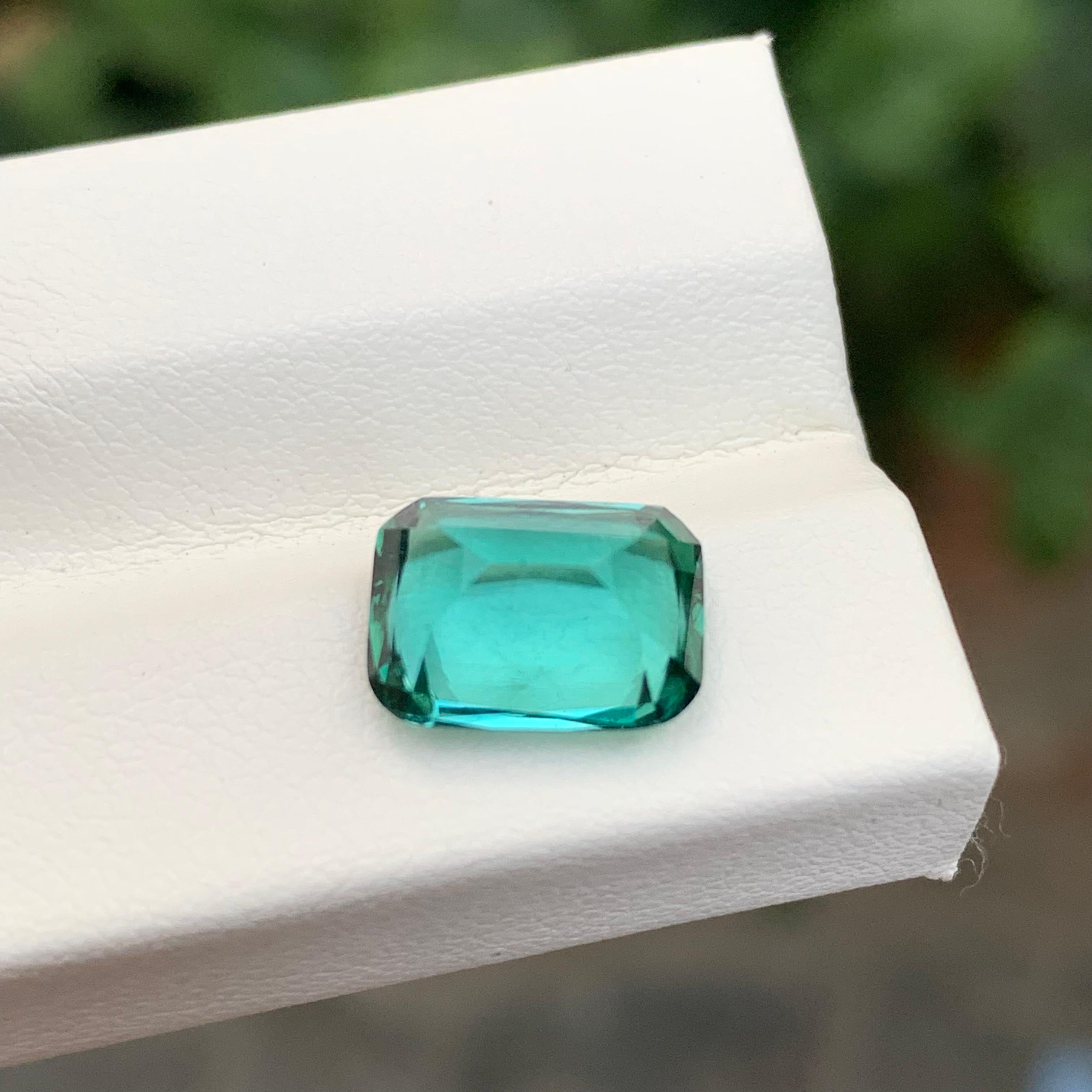 Gema natural de turmalina laguna suelta de 3.15 quilates en forma de cojín en Nuevo estado para la venta en Peshawar, PK