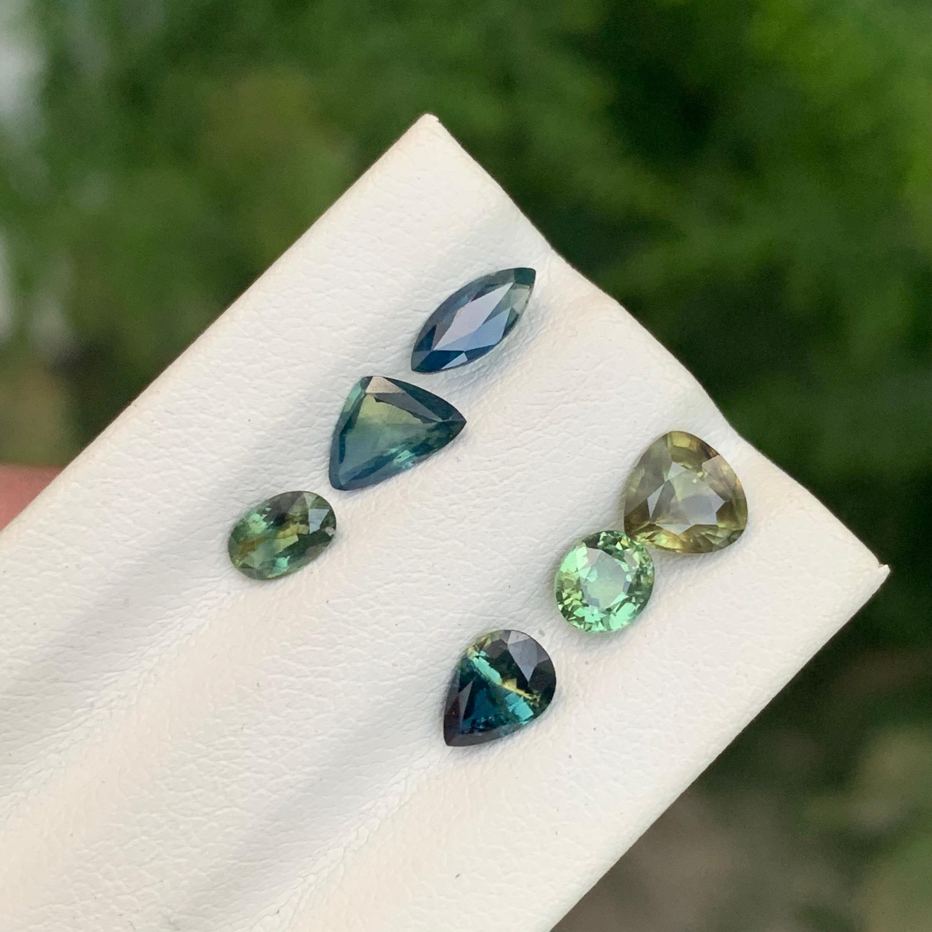 3.15 Carat Natural Loose Sapphire Lot For Jewellery Making For Sale 1