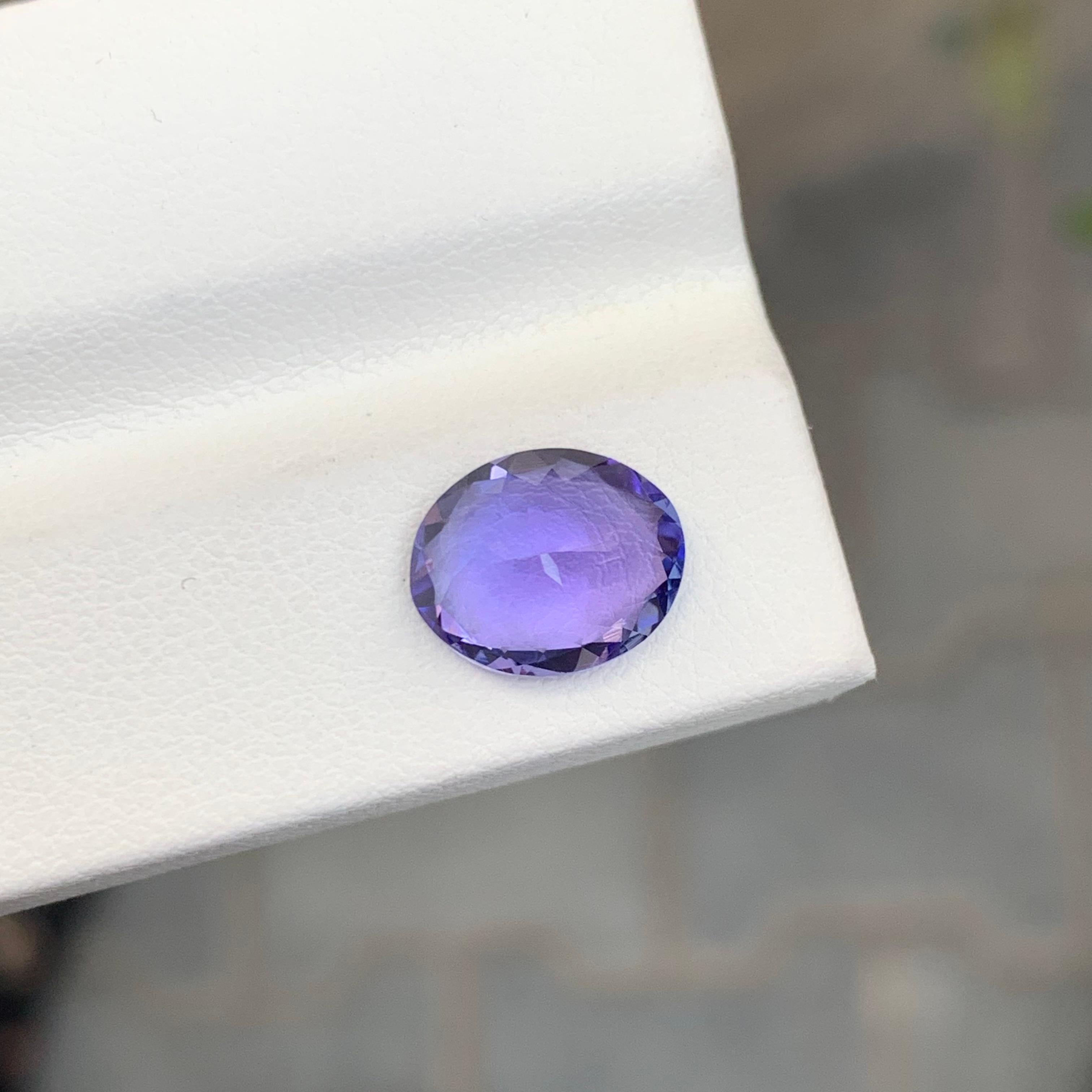 3,15 Karat Natürlicher loser Tansanit Ovalform Edelstein im Angebot 1