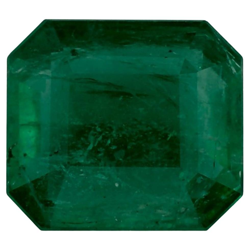 3.15 Ct Emerald Octagon Cut Loose Gemstone