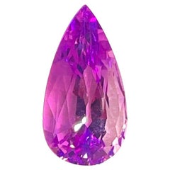 3.15 Ct vivid purple pink tanzanite unheated zoisite eye clean