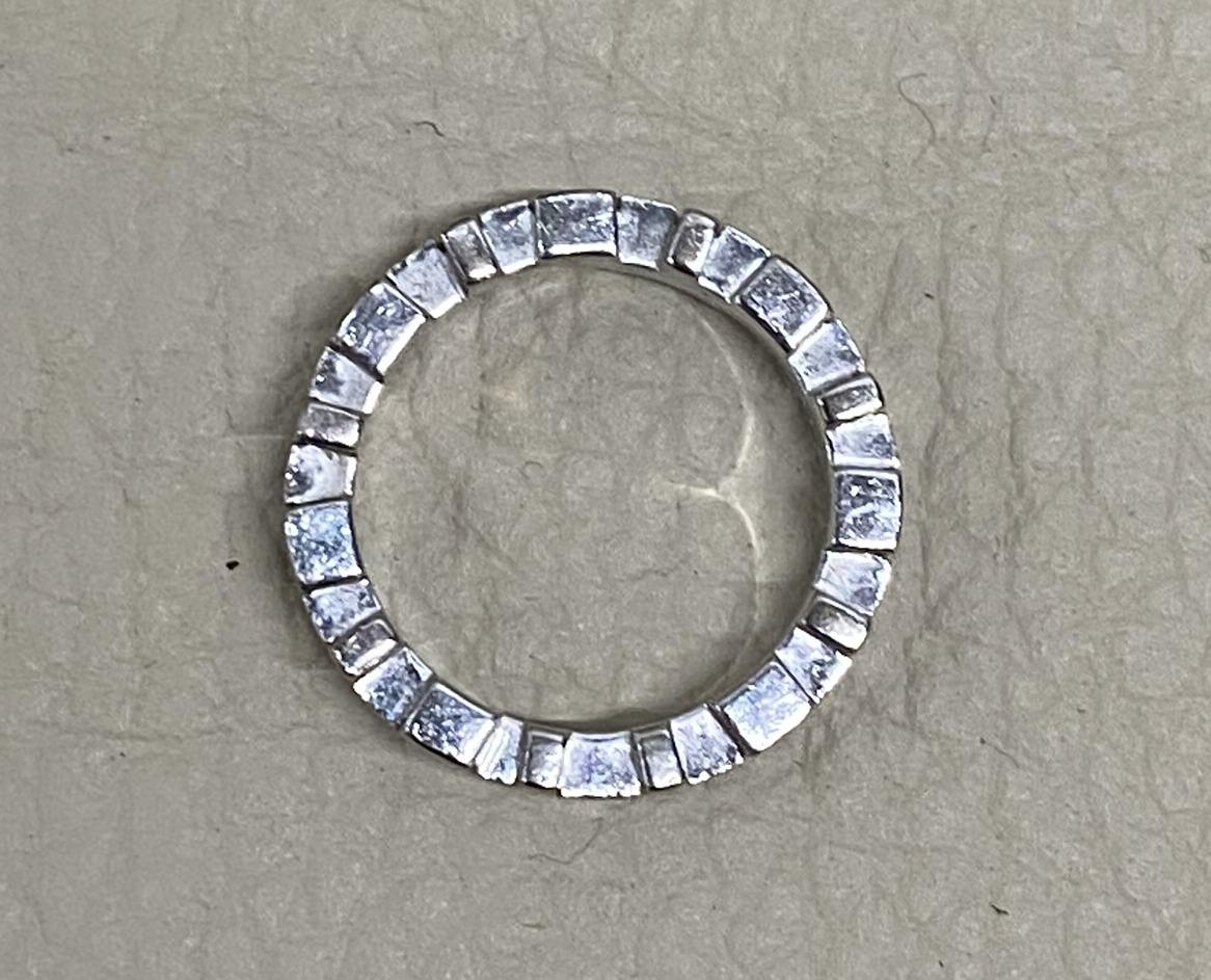 3.15 Carat Black Sapphire 1.6 Carat Diamond Ring and 1.44 Carat Wedding 5