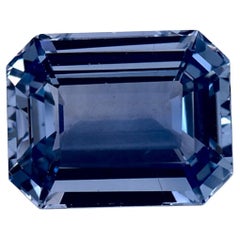3.16 Ct Blue Sapphire Octagon Loose Gemstone