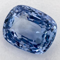 3.16 Ct Blue Sapphire Oval Loose Gemstone