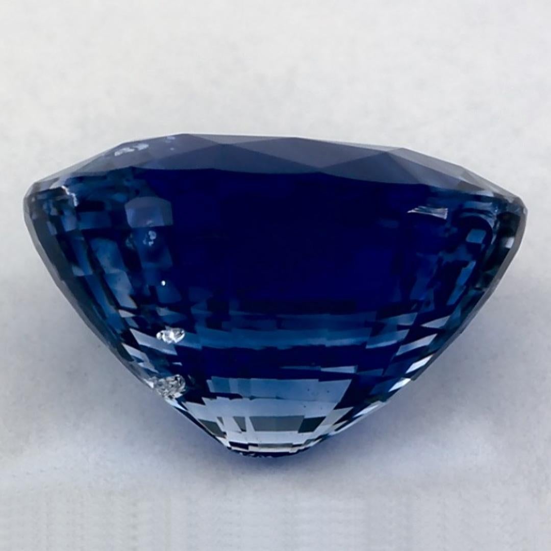 3.16 carati di zaffiro blu ovale sfuso In condizioni Nuovo in vendita a Fort Lee, NJ
