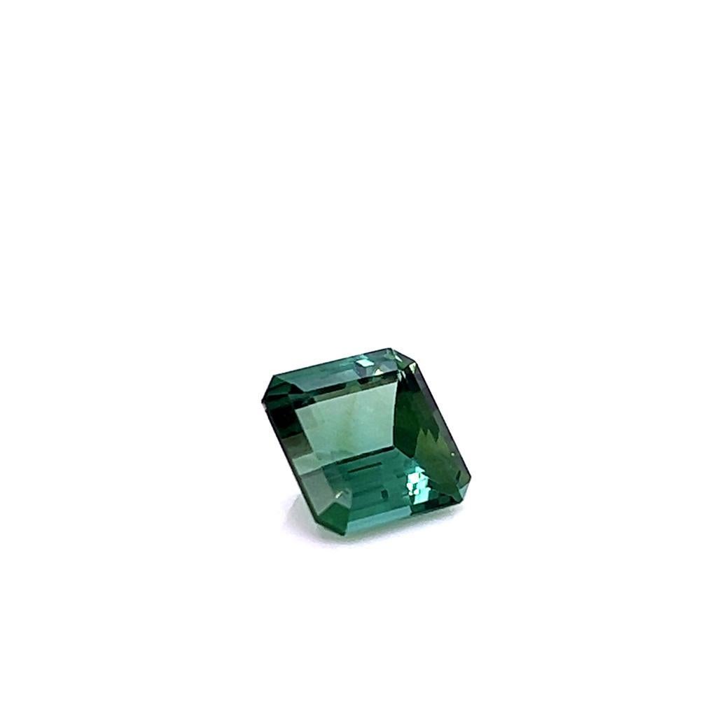3.17 Carat Square cut Tourmaline In New Condition For Sale In London, GB