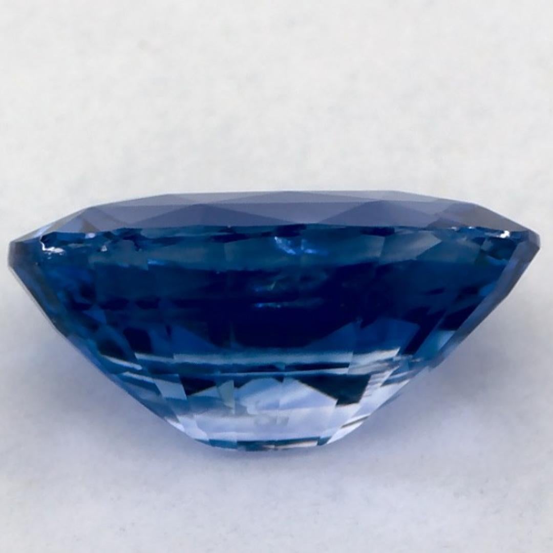 3.17 qt Zafiro Azul Oval Gema Suelta en Nuevo estado para la venta en Fort Lee, NJ