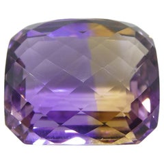 31,72 ct Ametrina en damero en forma de cojín, 100% natural Gema muy rara de origen único