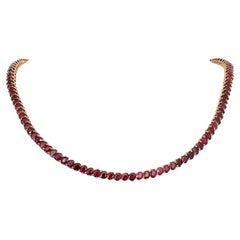 31.75ct Ruby Necklace 