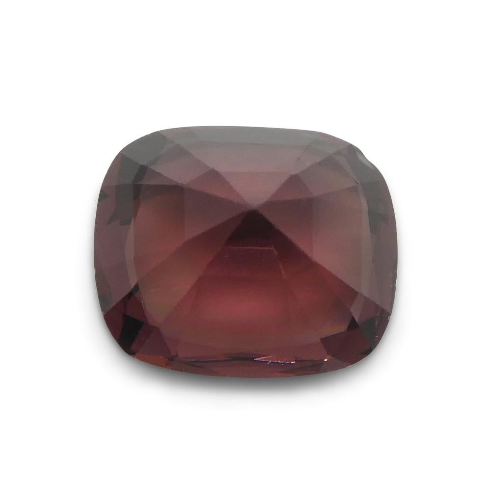 3.17ct Rectangular Cushion Red Spinel from Burma For Sale 6
