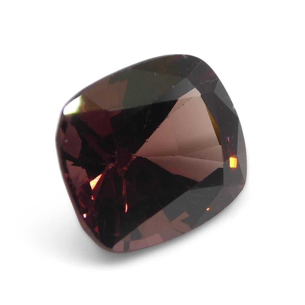 3.17ct Rectangular Cushion Red Spinel from Burma For Sale 3