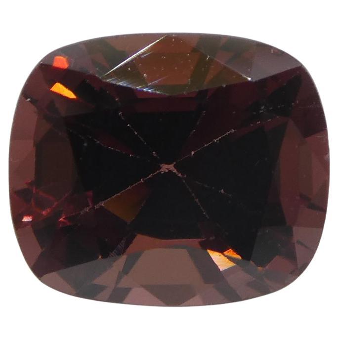 3.17ct Rectangular Cushion Red Spinel from Burma