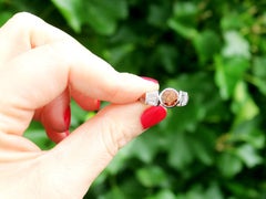 3.19 Carat Diamond and White Gold Cocktail Ring